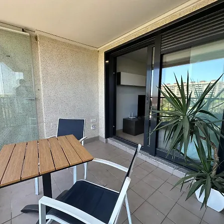 Sunny Patacona Seaview شقة