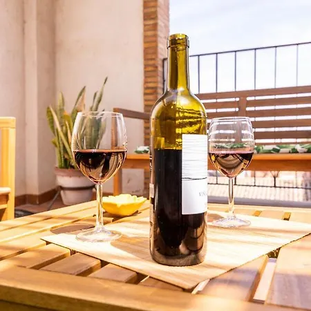 Appartement Penthouse Duplex In A 4 Floors Spanish House -8 Min To Center By Metro Valencia
