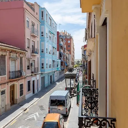 Casa Rosario Cabanyal Flat Near The Beach, High End