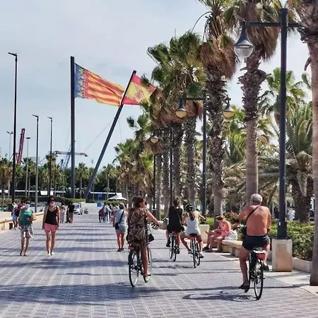 Apartment Planta Baja, Playa Arenas, Cabanyal Valencia