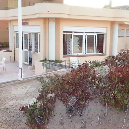 Adosado En La Playa De El Perellonet Con Piscina, Pista Tenis