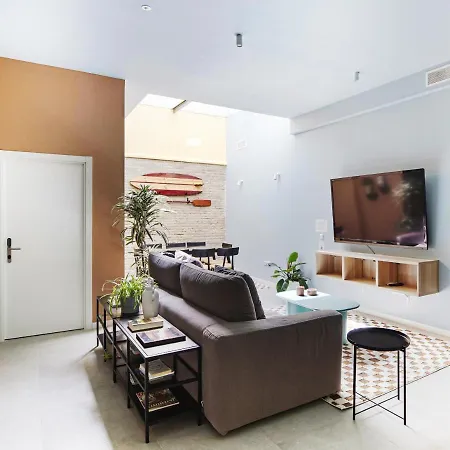2 Hab En Malvarrosa A Metros De La Playa, Con Terraza Y Zonas Comun 3d Apartment Valencia