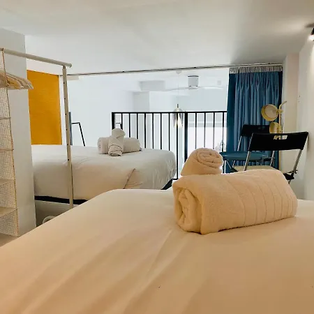 Modern Designed Loft In Russafa Lägenhet *