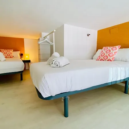 Modern Designed Loft In Russafa Lägenhet *