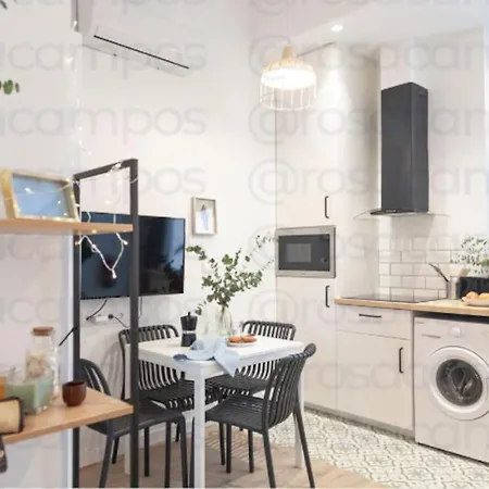 Al5 Seaside Bliss-stylish Loft Steps From Malvarrosa Valencia