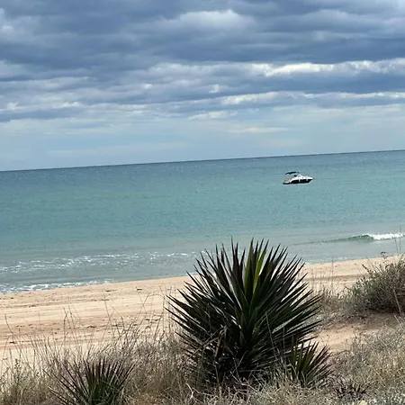 Adosado En La Playa De El Perellonet Con Piscina, Pista Tenis * Valence