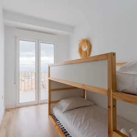 Ocean's Whisper: Les Palmeres Seaview Sanctuary Apartment