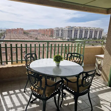 Playa Patacona Con Vistas Al Mar Apartmán Valencie