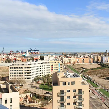 Apartamento Oceanographic 1 Bedroom With Balcony & Pool Valencia