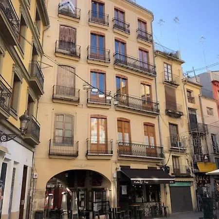 Apartment Loft Con Estilo Y Terraza En Centro Historico Valencia