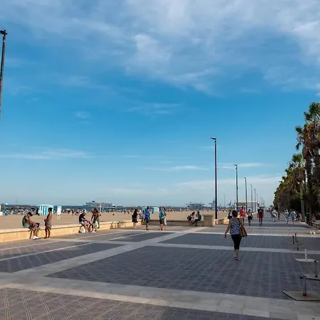 Lägenhet Malvalindabeach Loft Benlliure Malvarrosa/patacona Valencia