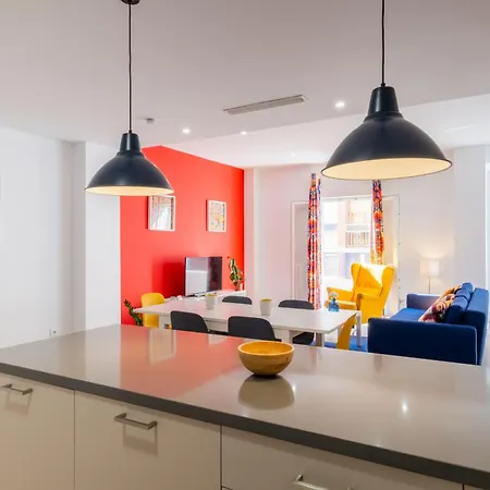Apartamento Spacious Clean & Colorful Quiet Zone *