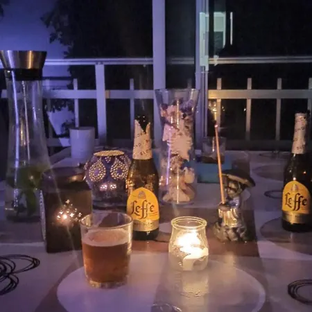 Blue Double Private At Front - En La Playa Piso Compartido Homestay Valencia