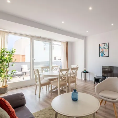 Spacious Penthouse With Private Terrace Valencia