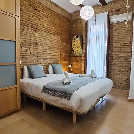 Enjoy 4 Pax At Ruzafa With Sunny Terrace Appartement