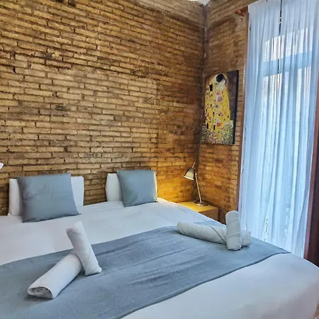 Enjoy 4 Pax At Ruzafa With Sunny Terrace Appartement *