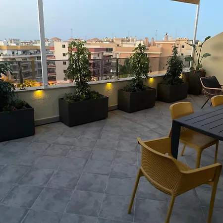 Excelente Atico Con Gran Terraza Y Barbacoa En Canet D'en Berenguer Apartament Walencja