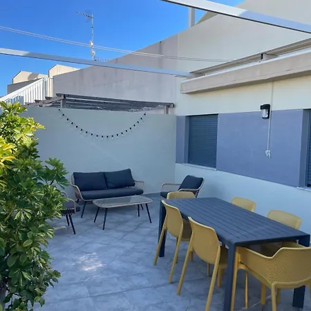 Excelente Atico Con Gran Terraza Y Barbacoa En Canet D'en Berenguer * Valencie