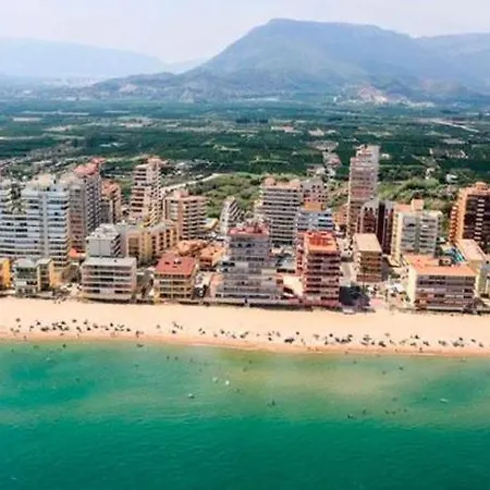 Blue Double Private At Front - En La Playa Piso Compartido Homestay Valencia