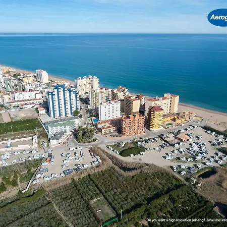 Homestay Blue Double Private At Front - En La Playa Piso Compartido Valencia