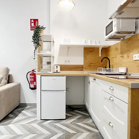 Apartment Encantador Vigas De Madera *