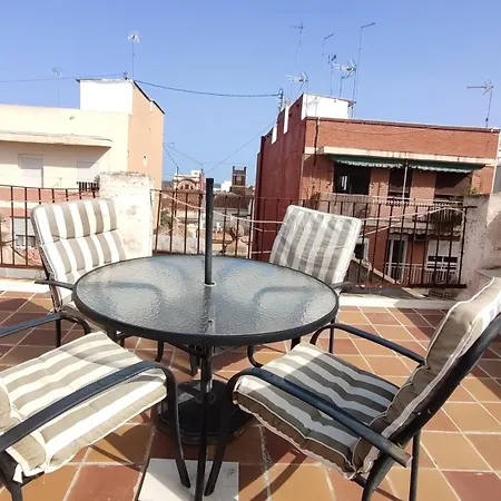 Hermoso Piso En El Cabanal 아파트 발렌시아