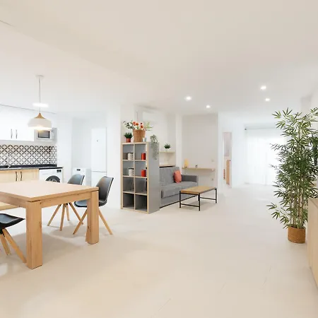 Amplio Cerca Centro Historico Y Turia 5pax 2 Bath Апартаменты Валенсия