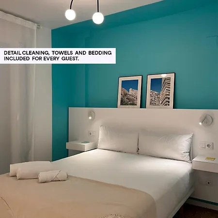 Homestay Doble Con Bano Privado En Port & Arts Valencia