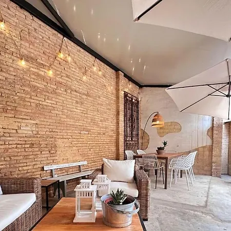 Apartment Tradicional Casa Con Patio Ruzafa *