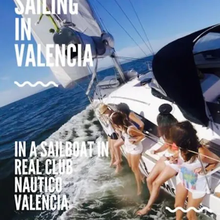Botel Velero Lujo, 4 Camarotes, 3 Banos, Marina Valência