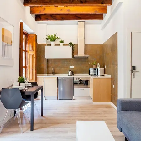 Апартаменты Modern Flat By Mercado In Ciutat Vella *