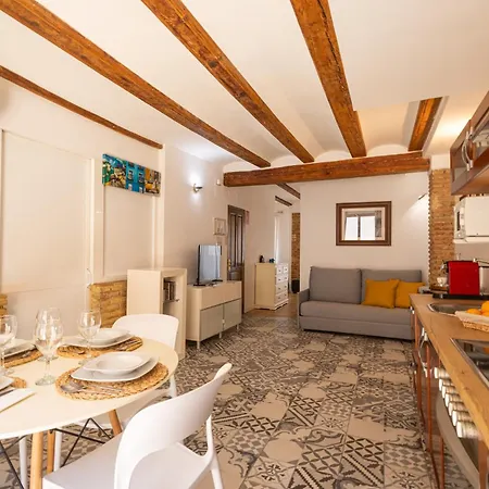 Florit Flats - Charming Loft With Terrace - 4 Guests - In Ruzafa * Валенсия