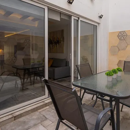 Florit Flats - Center Modern 1br 2bth Terrace Wi-fi Ac Lägenhet
