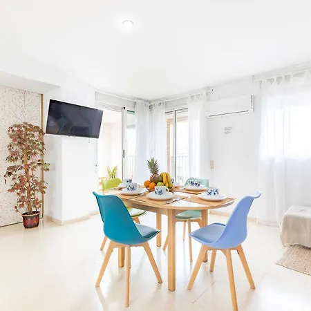 Penthouse Duplex In A 4 Floors Spanish House -8 Min To Center By Metro Appartement Valencia
