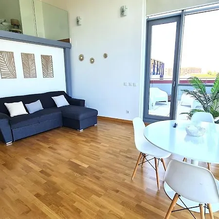 Luxury 117 E-arenas With Terrace In Edificio Arenas *