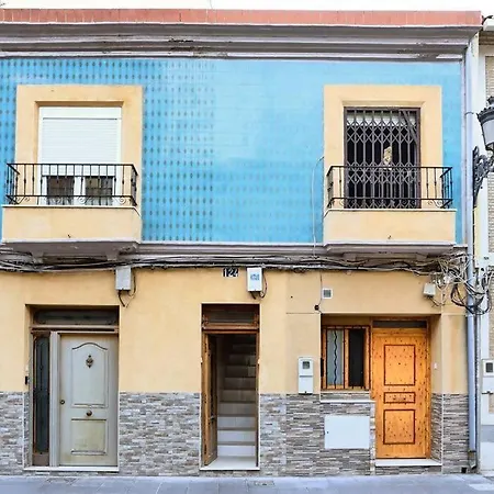 Апартаменты Acogedor Duplex Con Terraza Interior En La Playa Валенсия