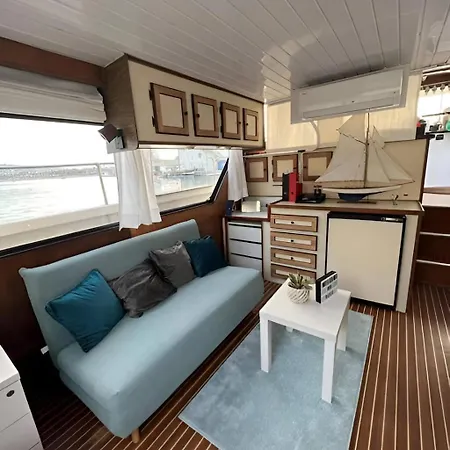Barco Muy Espacioso Con Dos Terrazas Centro!! Bådhotel Valencia