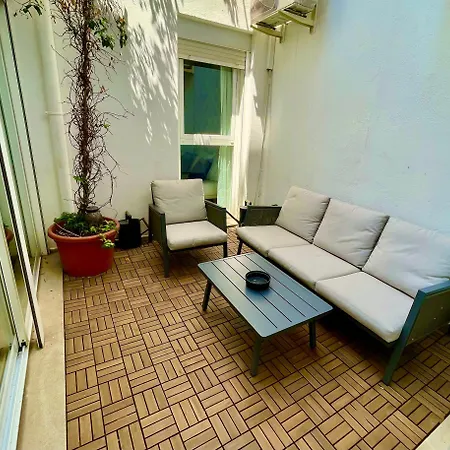 P1 Private Patio, Nice 1bdrm 2bath In Ruzafa