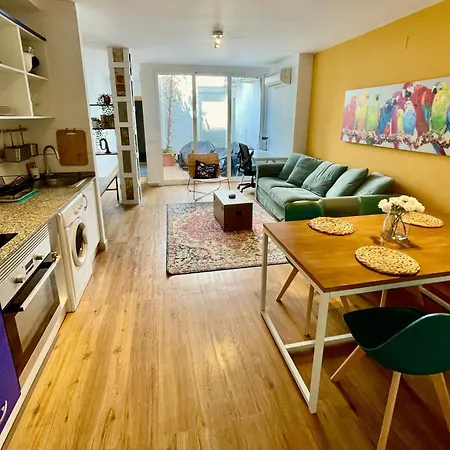 P1 Private Patio, Nice 1bdrm 2bath In Ruzafa *