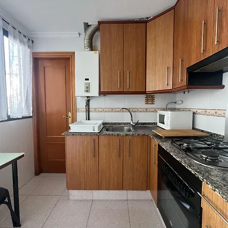 Apartment Con 5 Camas Playa 1min Con Wi-fi Alta Velocidad Patio Y Terraza