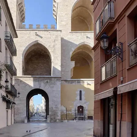 Elegante En Plaza Del Carmen F2 * 瓦伦西亚