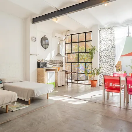 Vintage Con Wifi Y Terraza Privada Lägenhet Valencia