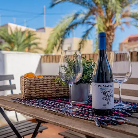 Marina House With Private Terrace Valencia