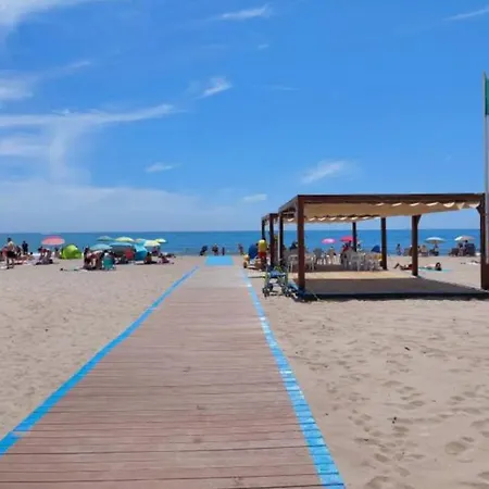 아파트 Brisa Marina A Unos Pasos Del Mar 발렌시아