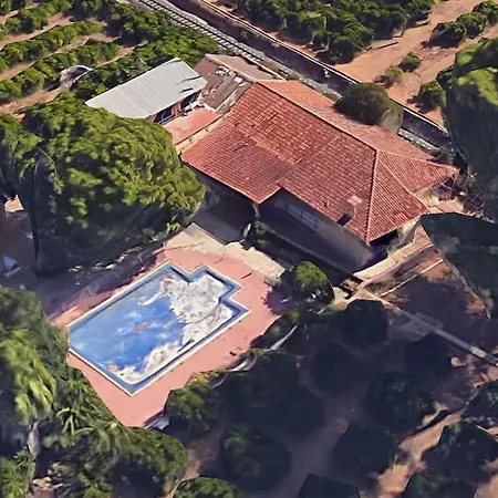 Villa Con Piscina Y Barbacoa 13 Personas Cerca Del Metro *