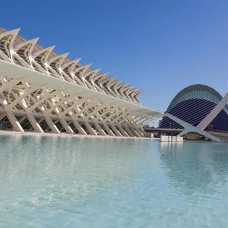Apartment Pm - Loft Espaciosos Estudios Con Terraza Cerca A Artes Y Ciencias Valencia