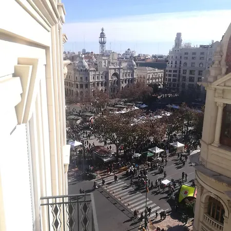 Ayuntamiento Panoramic Apartamento Valencia