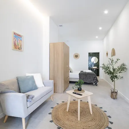 Daire Ppa22 Loft - Acogedor Loft Cercano Al Metro Zona Ayora *
