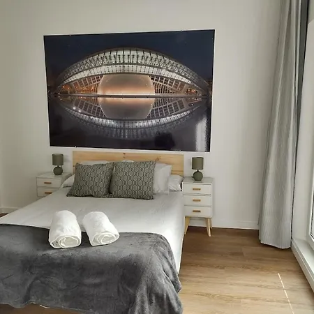 Apartament District Key - Valencia, Plaza Del Cedro Walencja