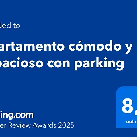 Comodo Y Espacioso Con Parking 瓦伦西亚